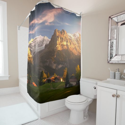 Bergen Douchegordijn (In situ)