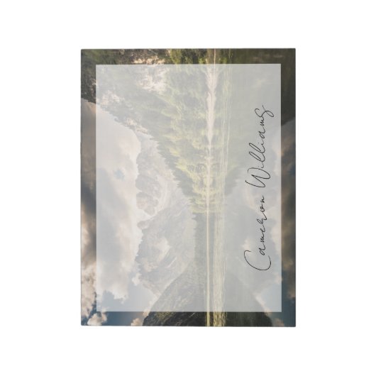 Bergen | Dürrensee Lake, Dolomites, Italië Notitieblok (Linkerzijde)