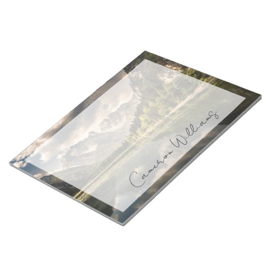 Bergen | Dürrensee Lake, Dolomites, Italië Notitieblok (Schuin)