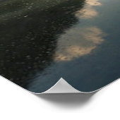 Bergen | Dürrensee Lake, Dolomites, Italië Poster (Hoek)