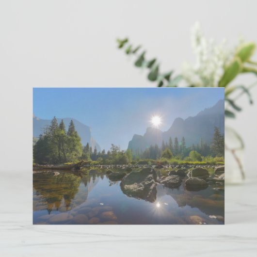 Bergen | El Capitan Yosemite Park, Californië Bedankkaart (Staand voorkant)