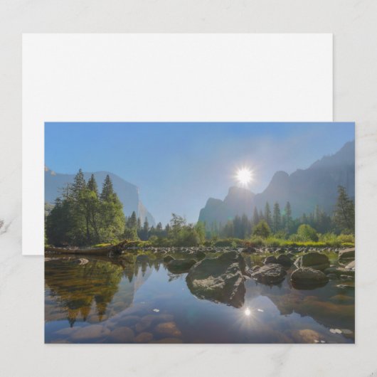 Bergen | El Capitan Yosemite Park, Californië Bedankkaart (Voorkant / Achterkant)