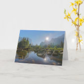 Bergen | El Capitan Yosemite Park, Californië Kaart (Gele Bloem)