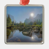 Bergen | El Capitan Yosemite Park, Californië Metalen Ornament (Voorkant)