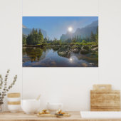 Bergen | El Capitan Yosemite Park, Californië Poster (Keuken)