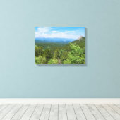 Bergen en beboste valleien bij Golden Gate Canyon Canvas Afdruk (Insitu (Houten vloer))