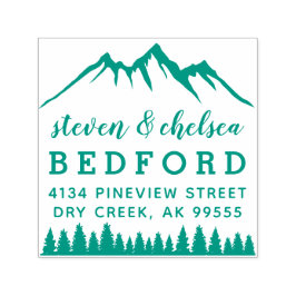 Bergen en beitsen, gehuwd paardenadres  zelfinktende stempel