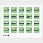 Bergen en Bomen Stickers (Vel)