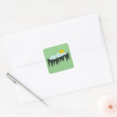 Bergen en Bomen Stickers (Envelop)
