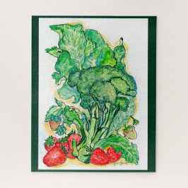 Bergen en Broccoli Legpuzzel