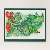 Bergen en Broccoli Legpuzzel (Horizontaal)