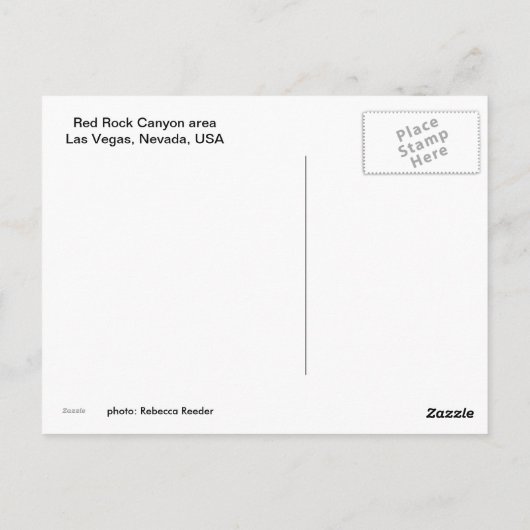 Bergen en Canyon-Uitzicht met sneeuw Briefkaart (Achterkant)