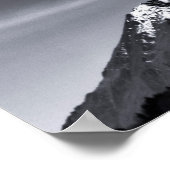 bergen en de maan poster (Hoek)