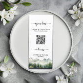 Bergen en Dennen QR-code Open Bar Menu