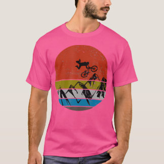 Bergen en fietsen Idee voor Bike Mountain BMX Lov T-shirt
