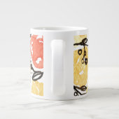 Bergen en Floral Grote Koffiekop (Achterkant)