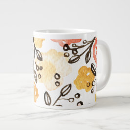 Bergen en Floral Grote Koffiekop