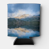Bergen en het meer Schilderachtig Natuur Foto Blikjeskoeler (Voorkant)
