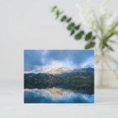 Bergen en het meer Schilderachtig Natuur Foto Briefkaart (Staand voorkant)