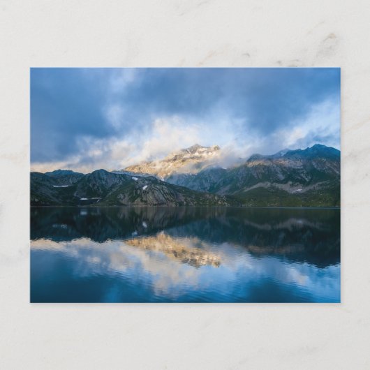 Bergen en het meer Schilderachtig Natuur Foto Briefkaart (Voorkant)