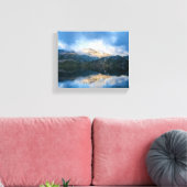 Bergen en het meer Schilderachtig Natuur Foto Canvas Afdruk (Insitu (Woonkamer))