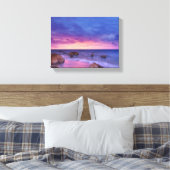 Bergen en het meer Schilderachtig Natuur Foto Canvas Afdruk (Insitu (Slaapkamer))