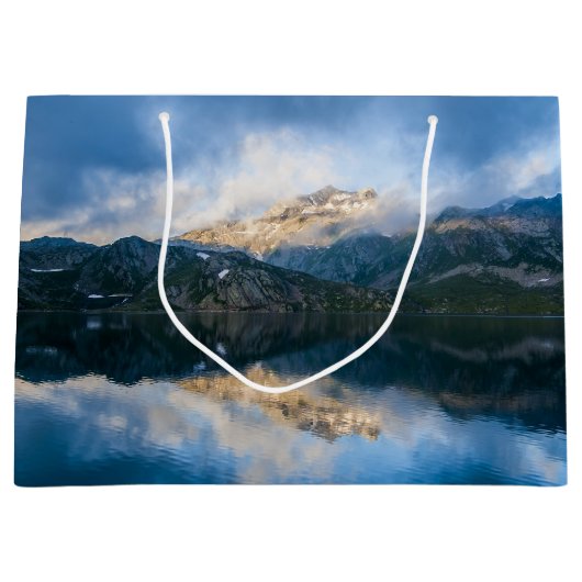 Bergen en het meer Schilderachtig Natuur Foto Groot Cadeauzakje (Voorkant)