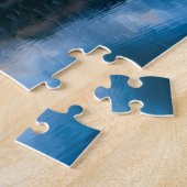 Bergen en het meer Schilderachtig Natuur Foto Legpuzzel (Zijkant)