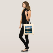 Bergen en het meer Schilderachtig Natuur Foto Tote Bag (Voorkant (model))