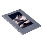 Bergen en heuvels van sneeuw in de winter notitieboek (Rechterzijde)