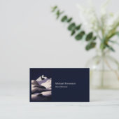 Bergen en heuvels van sneeuw in Oostenrijk in de w Visitekaartje (Staand voorkant)