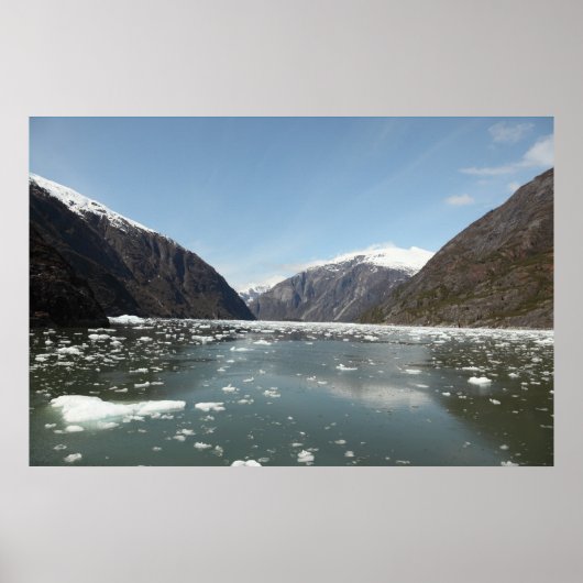 Bergen en Icebergs afdrukken Poster (Voorkant)