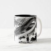 Bergen en Ink Dragon Mok (Voorkant rechts)