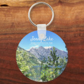 Bergen en Jenny Lake | Grand Teton Park Sleutelhanger (Voorkant)