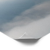 Bergen en mist poster (Hoek)