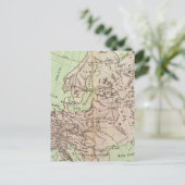 Bergen en rivieren in Europa Briefkaart (Staand voorkant)