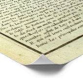 Bergen en rivieren in Europa Poster (Hoek)