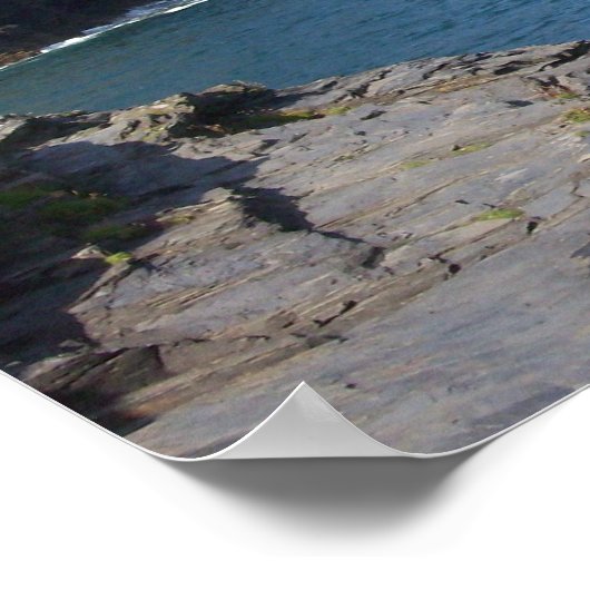 Bergen en rivieren poster (Hoek)