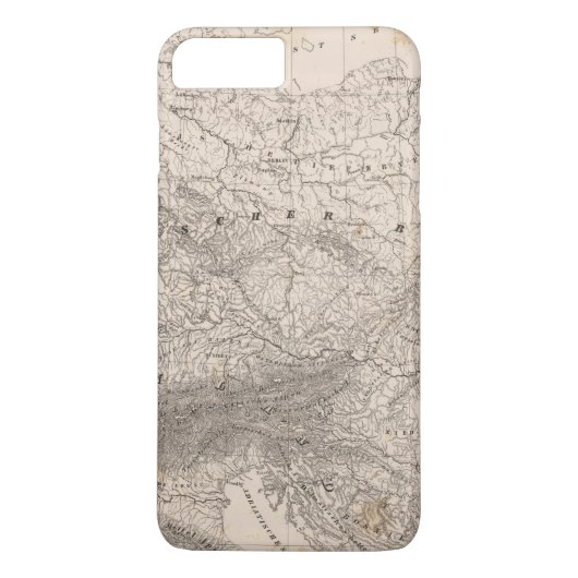 Bergen en Rivieren van Europa Case-Mate iPhone Case (Achterkant)