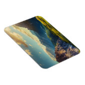 Bergen en Valley op Sunset Magneet (Rechterzijde)