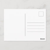 Bergen en wilde bloemen Kleurrijke kunstschilderku Briefkaart (Achterkant)