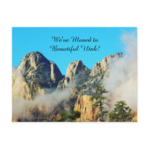 Bergen en Wolken Utah Nieuwe Adres Aankondiging