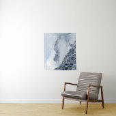 Bergen en wolken wandkleed (In situ)