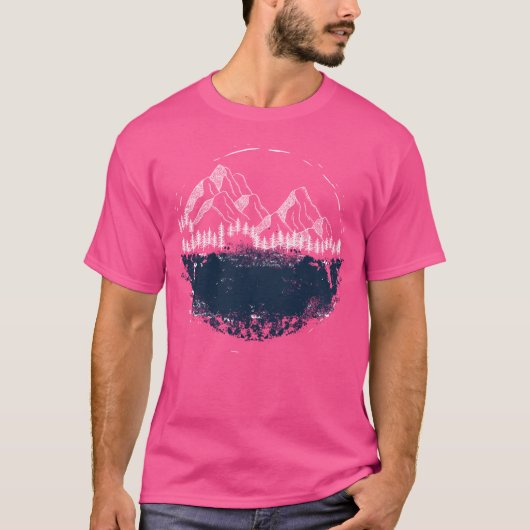 Bergen en Zee actief T-shirt (Voorkant)