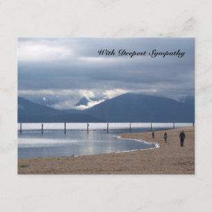 Bergen en Zee Bijbel Verse Sympathiekaart Kaart