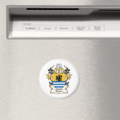 Bergen Family Crest Magneet (Insitu (Vaatwasser))