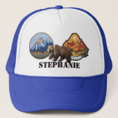 Bergen Faux Patches Beer Gepersonaliseerde Gift Trucker Pet (Voorkant)