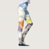 Bergen (fotomontage) 1 leggings (Rechts)