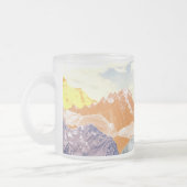 Bergen (fotomontage) 1 matglas koffiemok (Links)