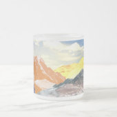 Bergen (fotomontage) 1 matglas koffiemok (Center)